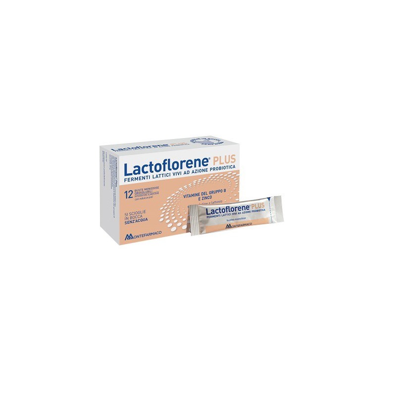 LACTOFLORENE PLUS 12 BUSTINE MONODOSE