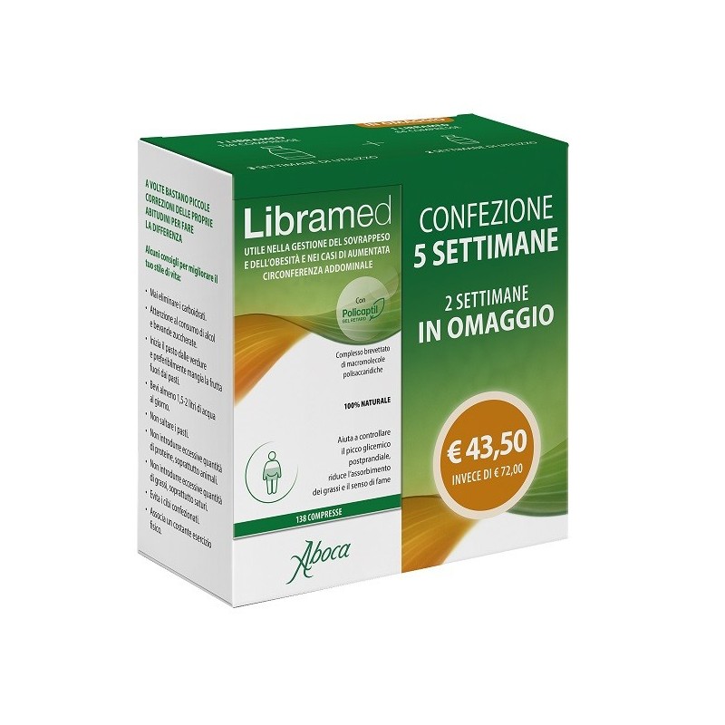 LIBRAMED TRATTAMENTO 5 SETTIMANE 138 + 84 COMPRESSE
