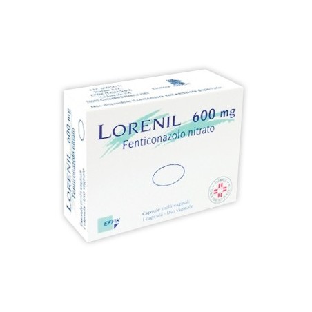LORENIL*1CPS MOLLI VAG 600MG