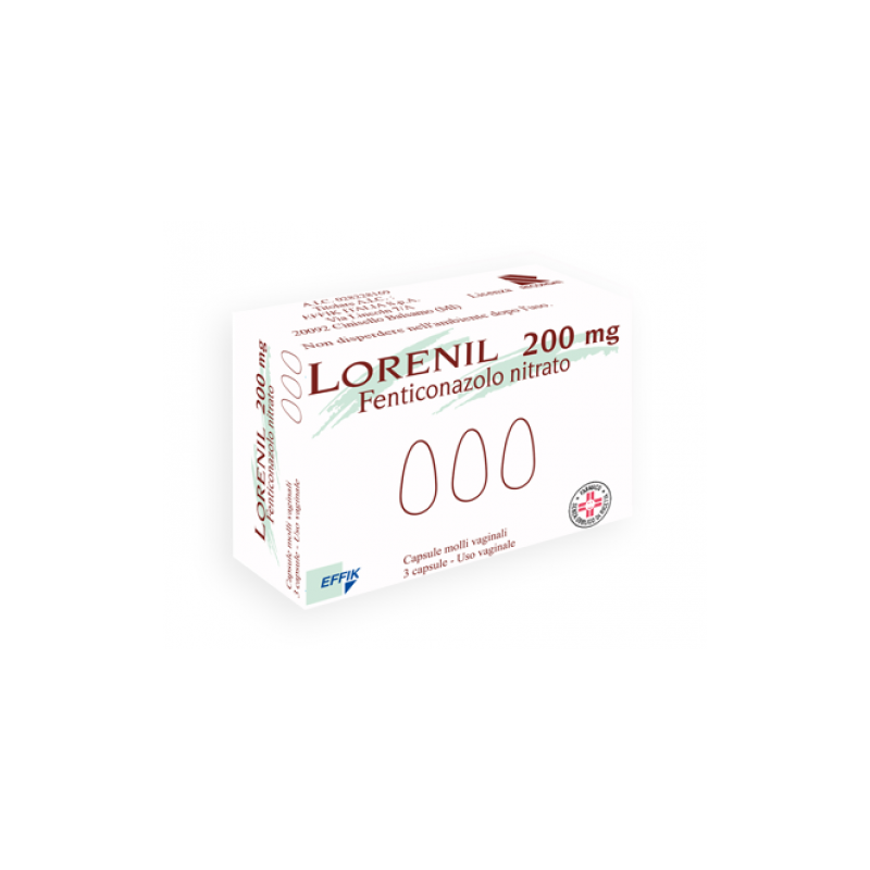 LORENIL*3CPS MOLLI VAG 200MG