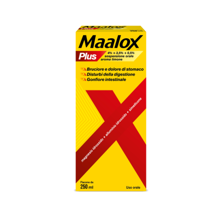MAALOX PLUS*OS SOSP 4+3,5+0,5%