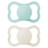 MAM AIR SUCCHIETTO 16+ MESI SILICONE NEUTRO 2 PEZZI