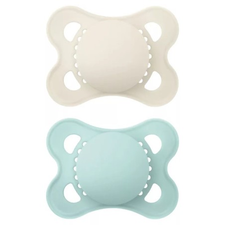 MAM SUCCHIETTO ORIGINAL 2-6 MESI SILICONE NEUTRO 2 PEZZI