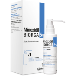 MINOXIDIL BIORGA*SOL CUT60ML5%
