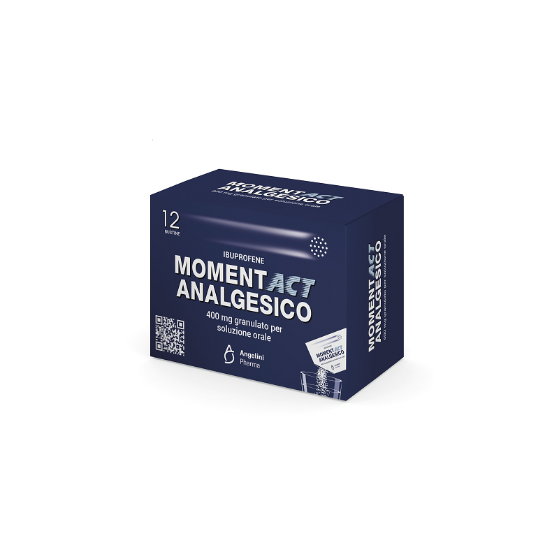 MOMENTACT ANALGESICO*12BUST