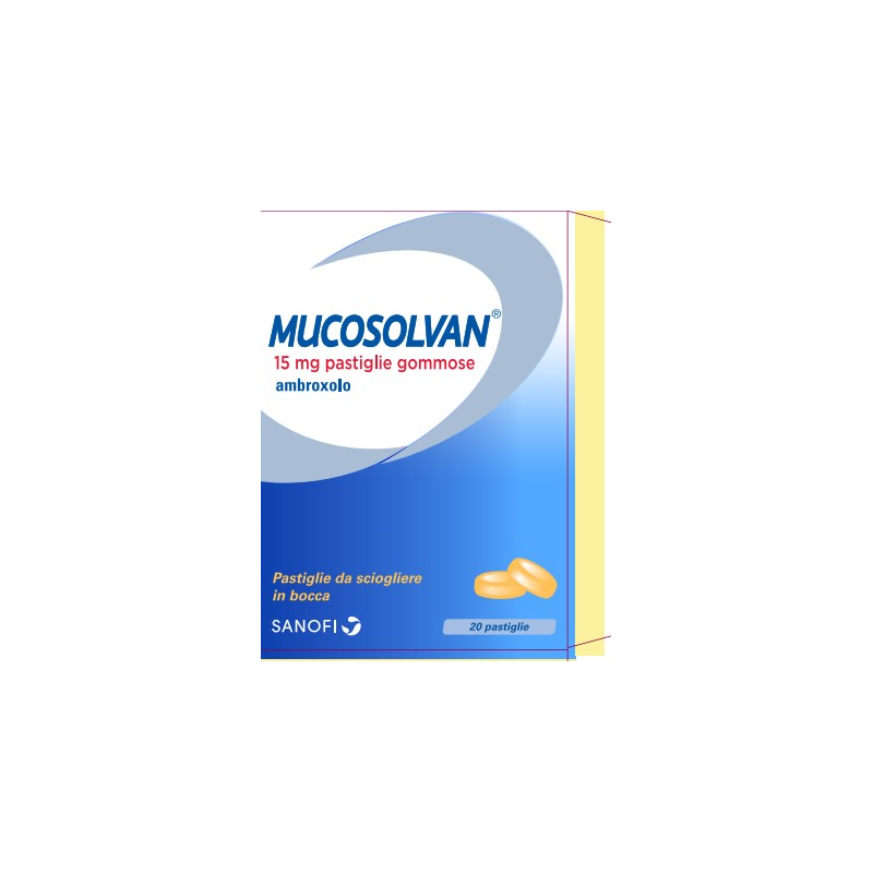 MUCOSOLVAN*20PASTL 15MG