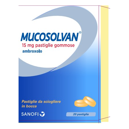MUCOSOLVAN*20PASTL 15MG
