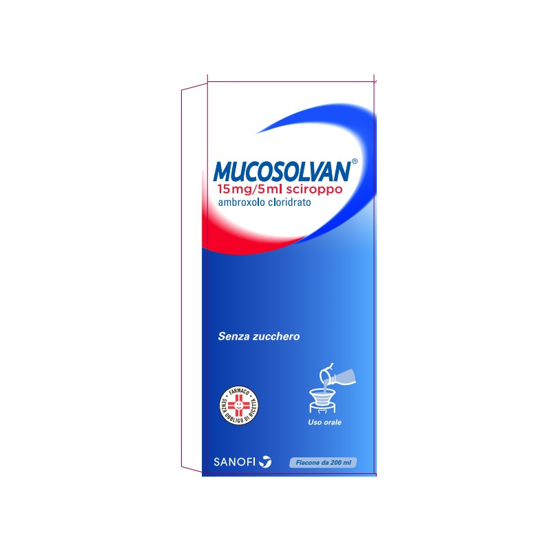 MUCOSOLVAN*SCIR 200ML 15MG/5ML