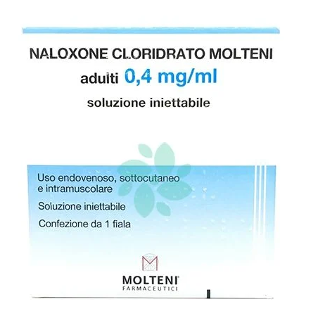 NALOXONE CLOR MOLT*F 0,4MG 1ML