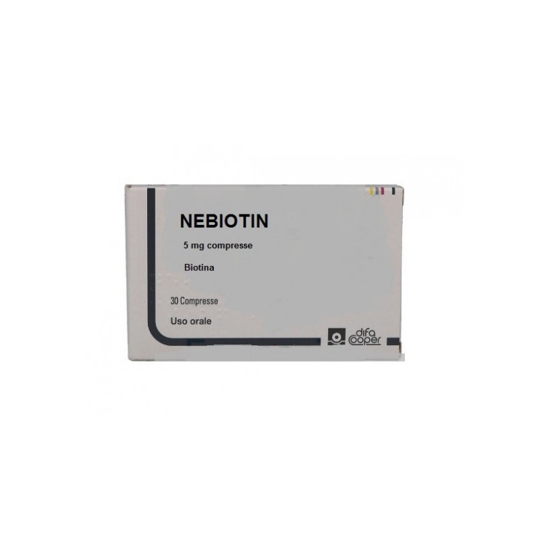 NEBIOTIN*30CPR 5MG