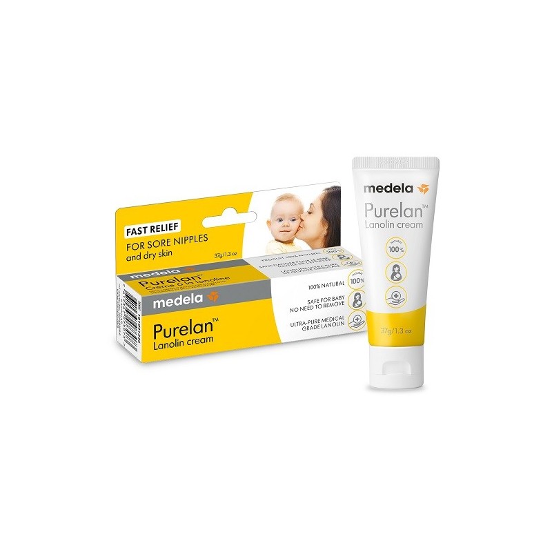 NEW PURELAN CREMA CAPEZZOLI E PELLE SECCA 100% LANOLINA 37 G