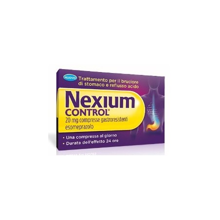NEXIUM CONTROL*14CPR GASTR20MG