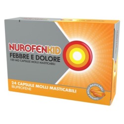 NUROFENKID FEBBRE D*24CPS100MG
