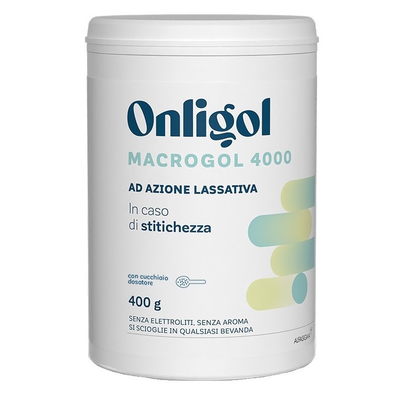 ONLIGOL MACROGOL 4000 400 G SENZA ZUCCHERO