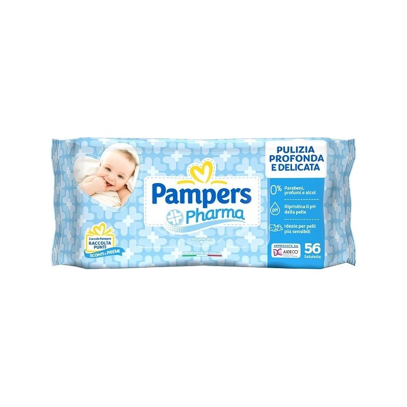 PAMPERS PHARMA SALVIETTE 56 PEZZI