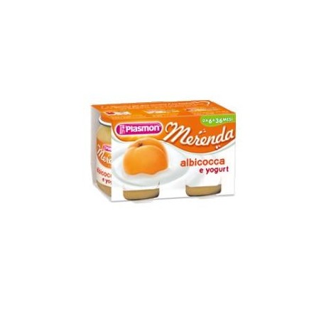 PLASMON OMOGENEIZZATO YOGURT ALBICOCCA 120 G X 2 PEZZI