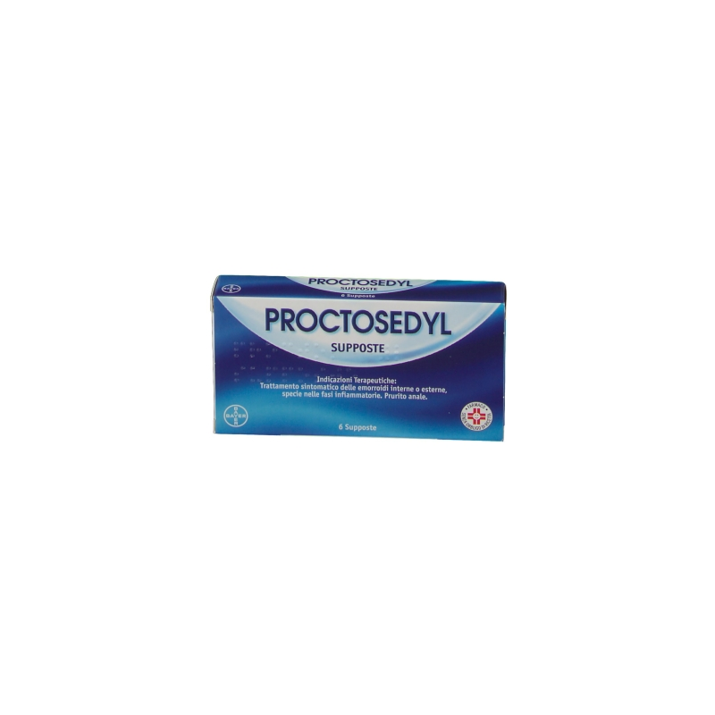 PROCTOSEDYL*6SUPPOSTE
