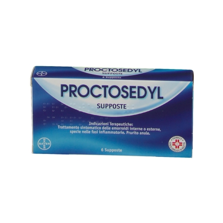 PROCTOSEDYL*6SUPPOSTE