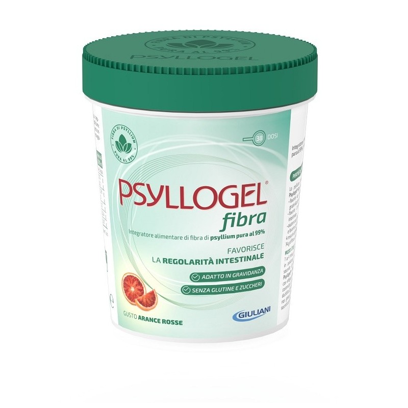 PSYLLOGEL FIBRA ARANCE ROSSE VASO 170 G