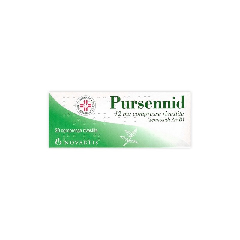 PURSENNID*30CPR RIV 12MG