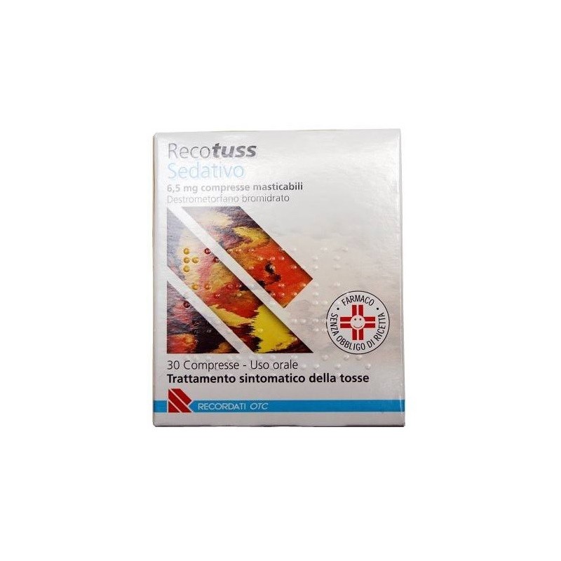 RECOTUSS SEDAT*30CPR MAST6,5MG