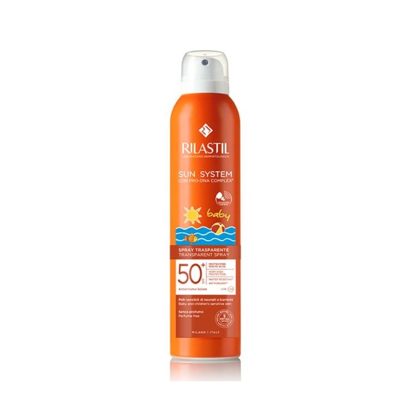 RILASTIL SUN SYSTEM BABY TRANSPARENT SPRAY SPF50+ 200 ML