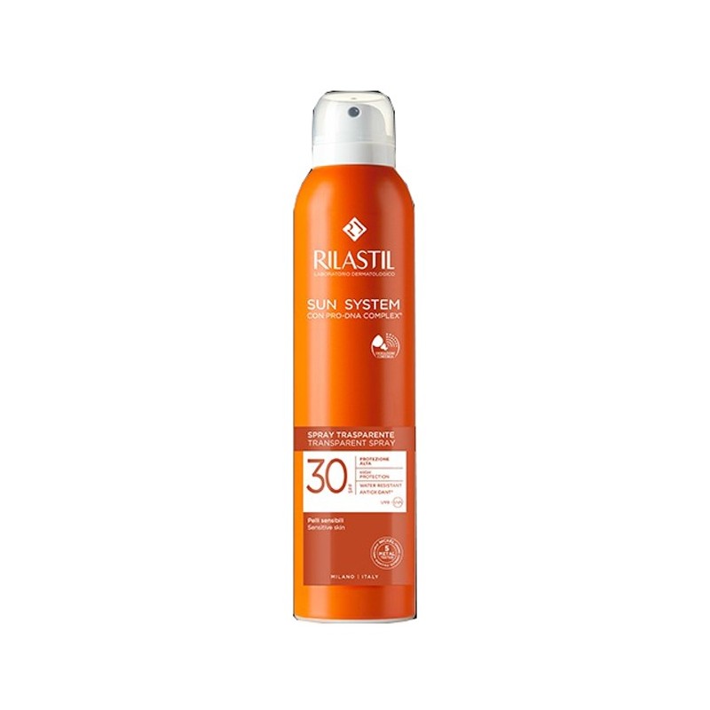 RILASTIL SUN SYSTEM TRANSPARENT SPRAY SPF30 200 ML