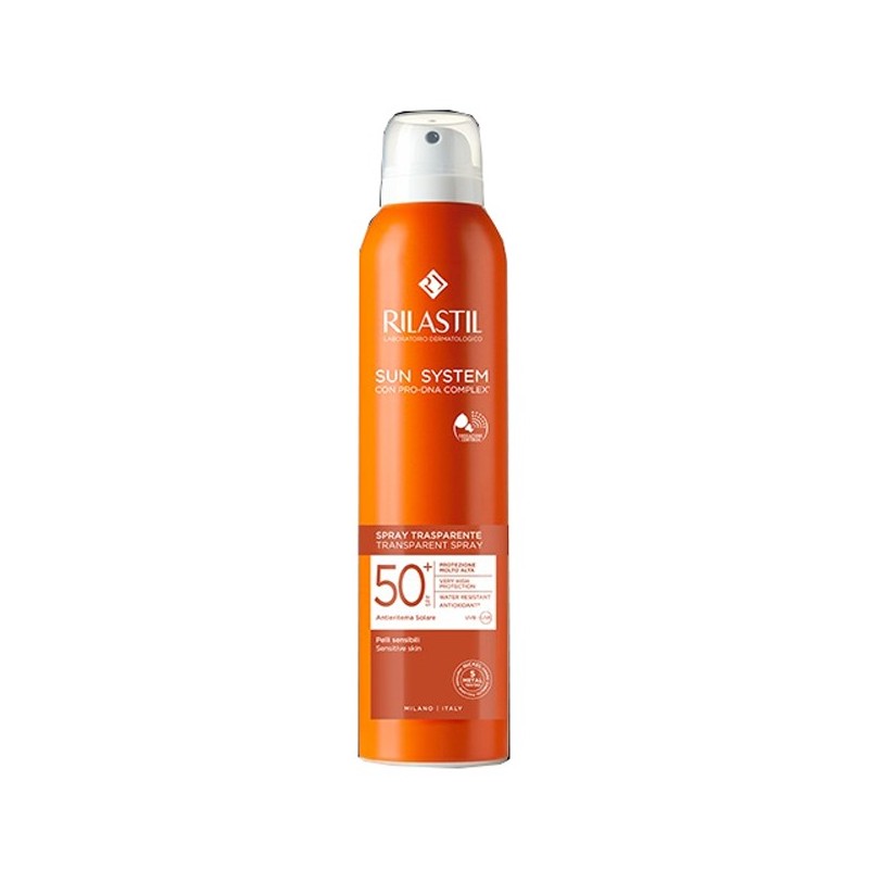 RILASTIL SUN SYSTEM TRASPARENT SPRAY SPF50+ 200 ML