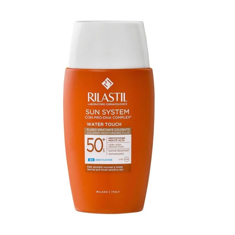 RILASTIL SUN SYSTEM WATER TOUCH COLOR FLUIDO SPF50+ 50 ML