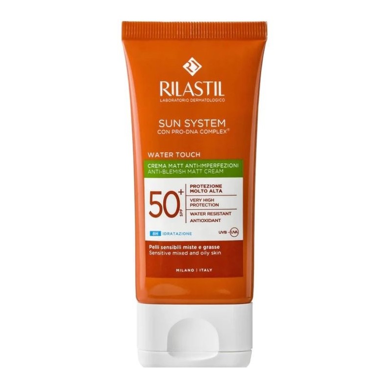RILASTIL SUN SYSTEM WATER TOUCH MAT CREMA SPF50+ 50 ML