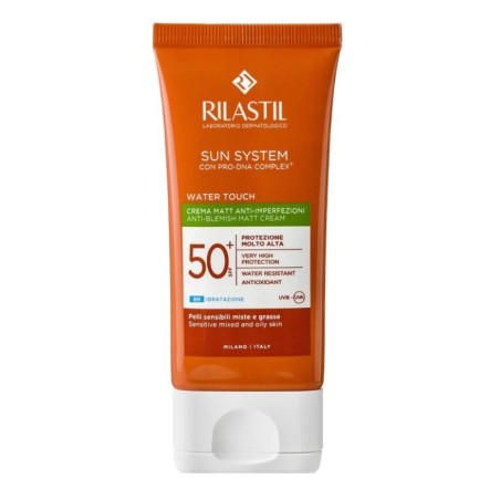 RILASTIL SUN SYSTEM WATER TOUCH MAT CREMA SPF50+ 50 ML