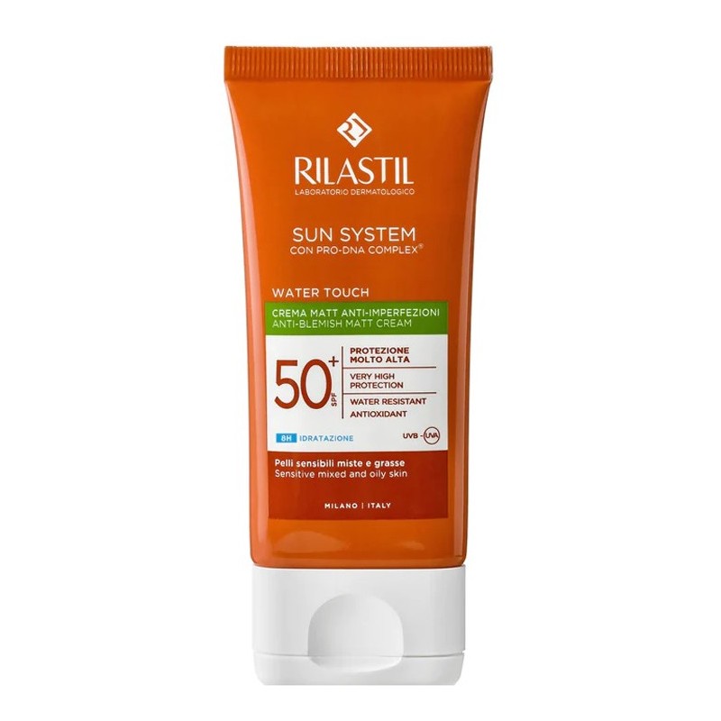 RILASTIL SUN SYSTEM WATER TOUCH FLUIDO SPF50+ 50 ML NUOVA FORMULAZIONE