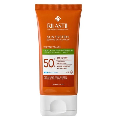 RILASTIL SUN SYSTEM WATER TOUCH FLUIDO SPF50+ 50 ML NUOVA FORMULAZIONE