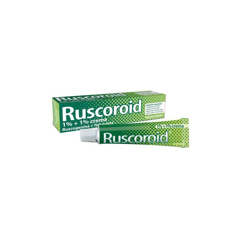 RUSCOROID*CREMA RETT 40G 1%+1%