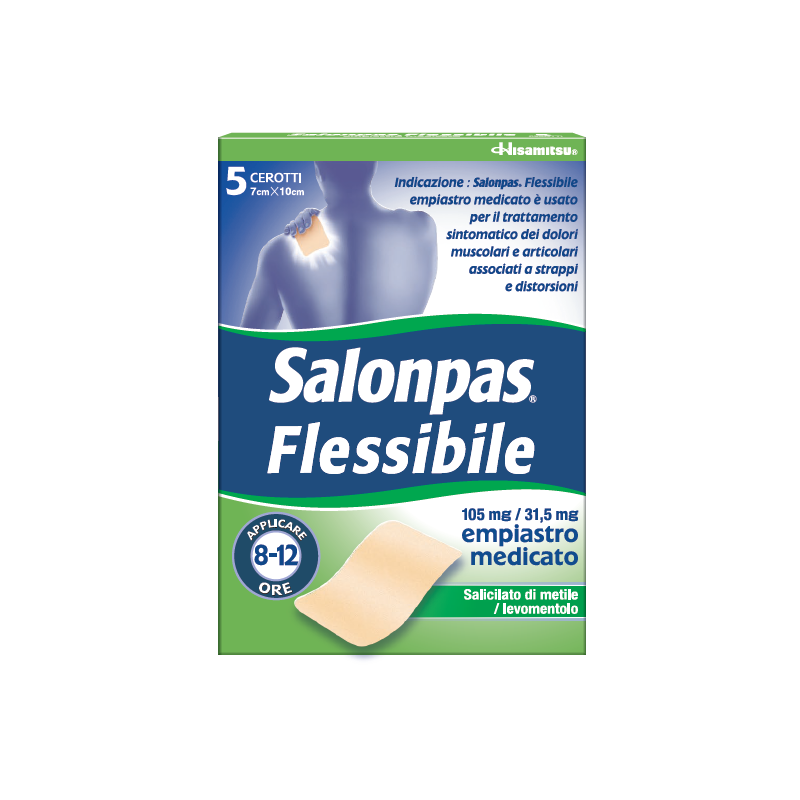 SALONPAS FLESSIBILE*5CER7x10CM