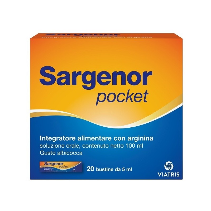 SARGENOR POCKET 20 BUSTINE DA 5 ML