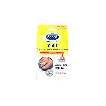 CEROTTO CALLIFUGO TRATTAMENTO RIMOZIONE/PROTEZIONE CALLI 4 CEROTTI IDROREPELLENTI + 4 DISCHETTI CALLIFUGHI