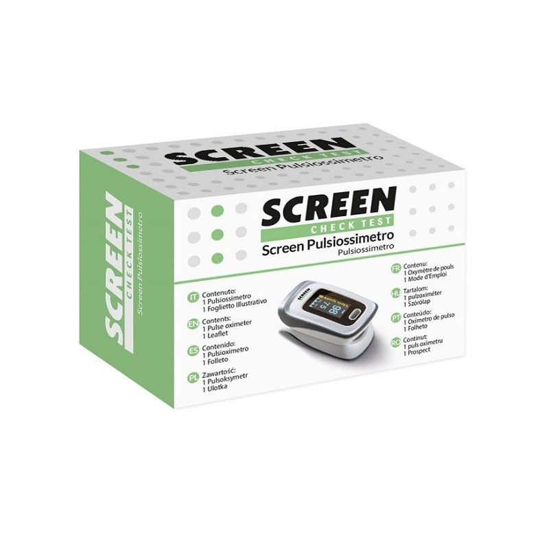 PULSIOSSIMETRO SCREEN CHECK TEST