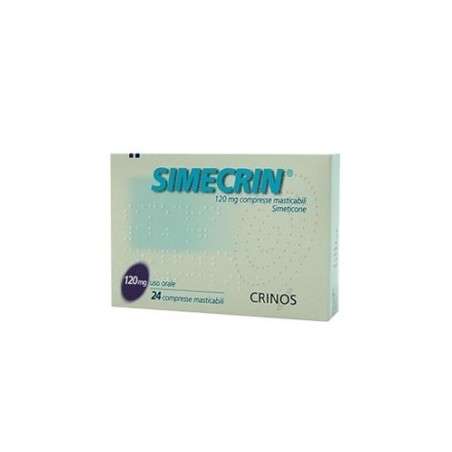 SIMECRIN*24CPR MAST 120MG