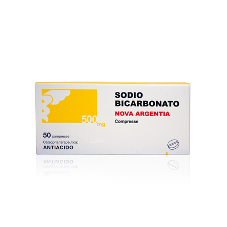 SODIO BICARB*50CPR 500MG