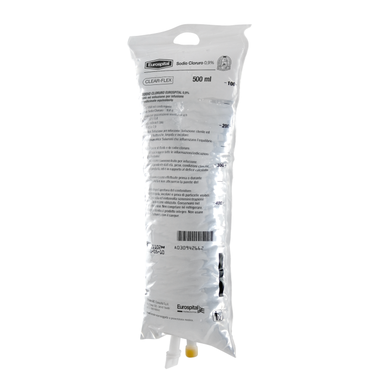 SODIO CLORURO EUROS*0,9% 500ML