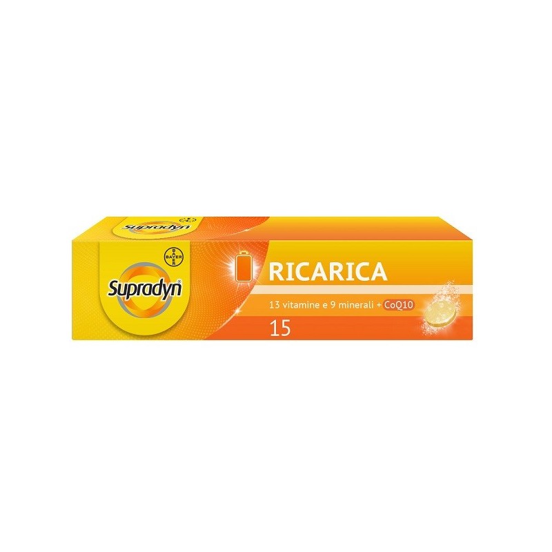 SUPRADYN RICARICA 15 COMPRESSE EFFERVESCENTI