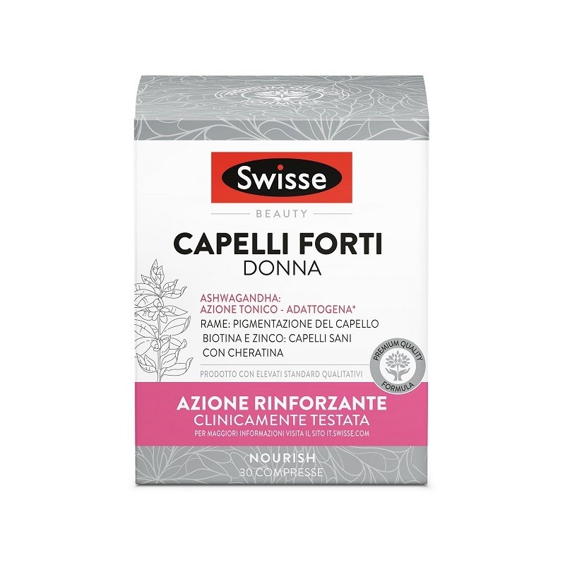 SWISSE CAPELLI FORTI DONNA 30 COMPRESSE