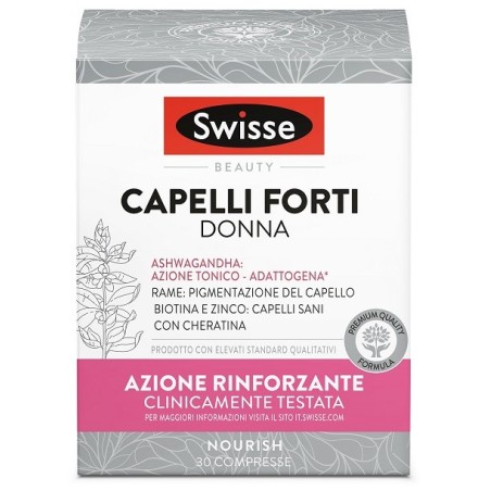 SWISSE CAPELLI FORTI DONNA 30 COMPRESSE