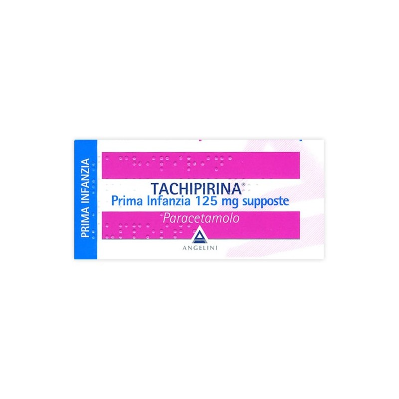TACHIPIRINA*PR INF 10SUP 125MG