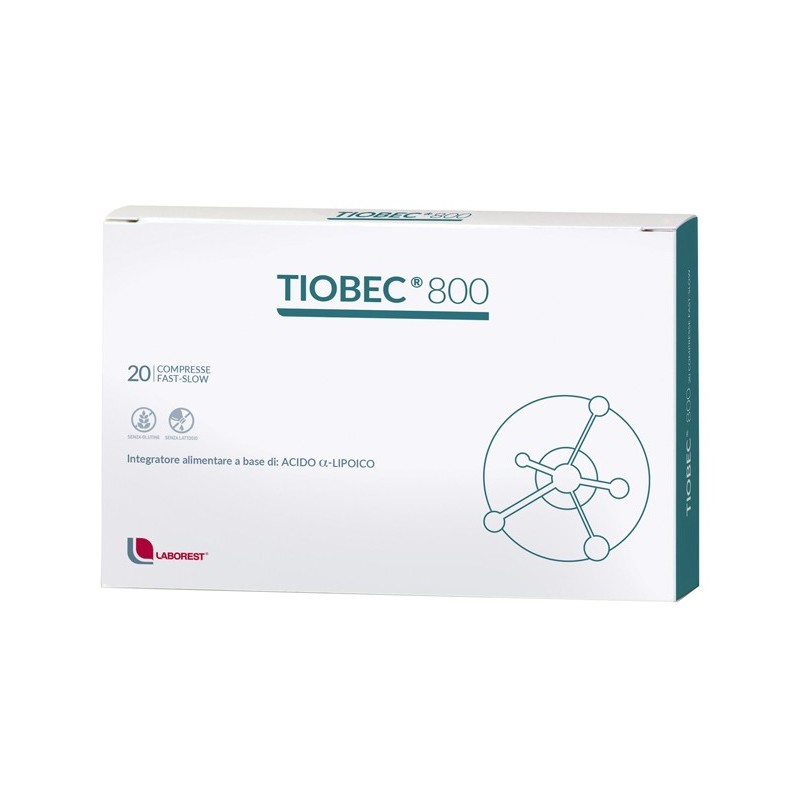 TIOBEC 800 20 COMPRESSE FAST-SLOW 36 G