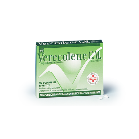 VERECOLENE CM*20CPR RIV 5MG