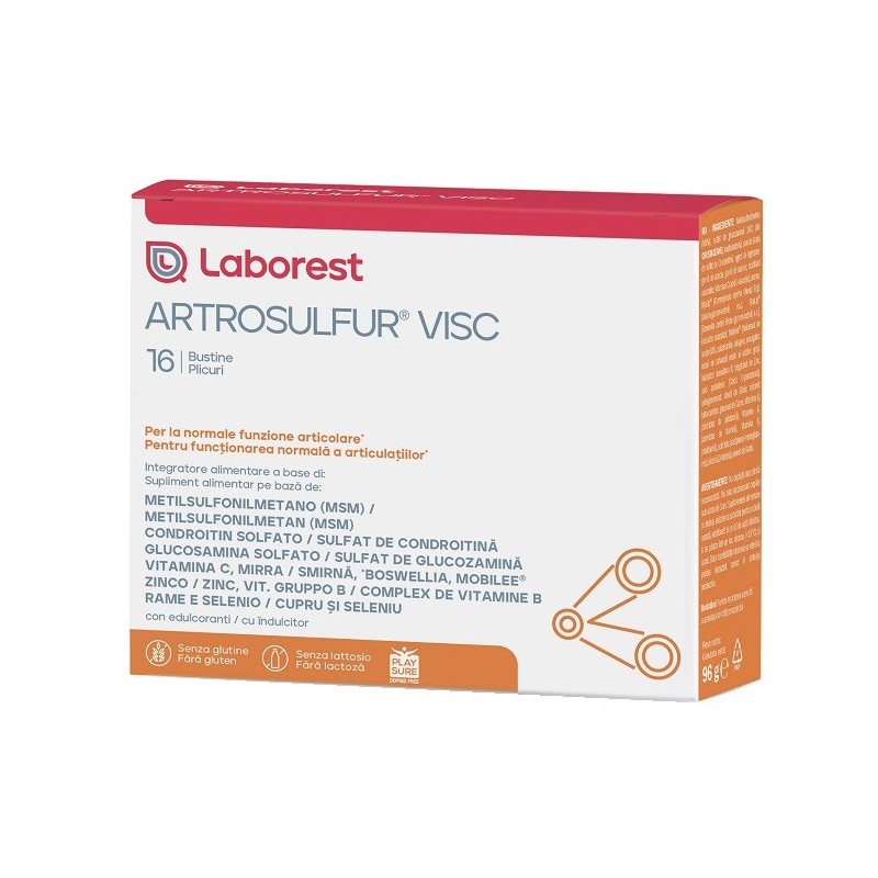 ARTROSULFUR VISC 16 BUSTINE DA 6 G