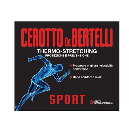 DR BERTELLI CEROTTO SPORT 3 PEZZI