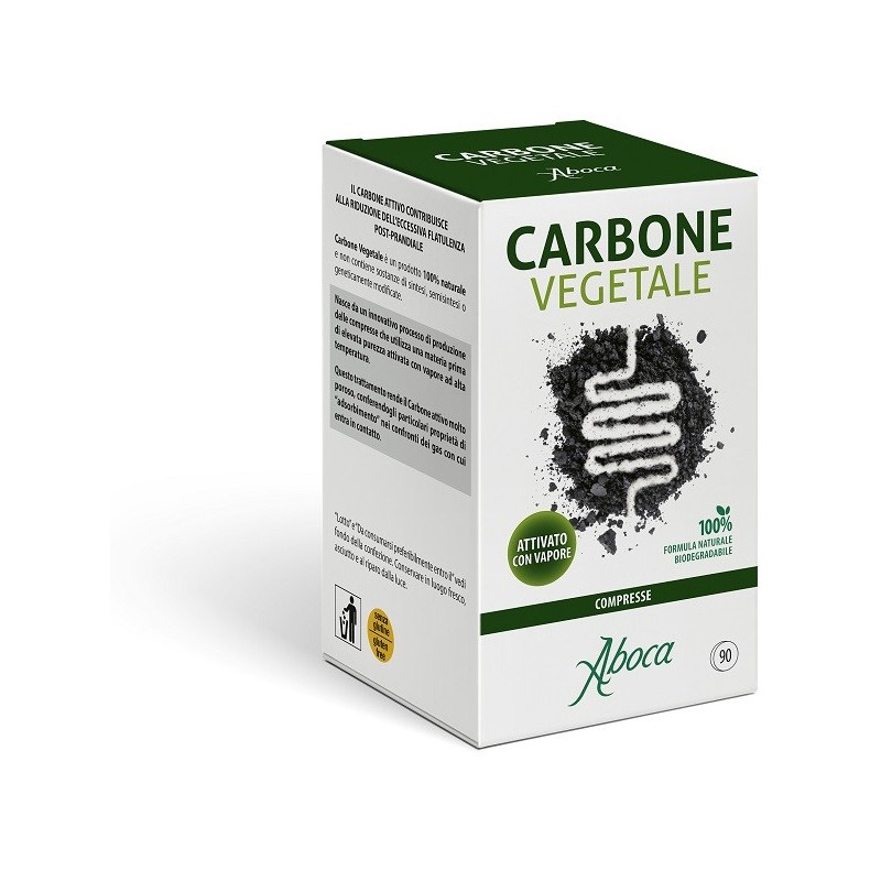 CARBONE VEGETALE 90 COMPRESSE